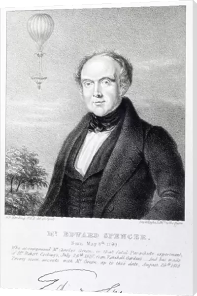 Mr. Edward Spencer, lithograph by Day & Haghe, 1839 (litho)