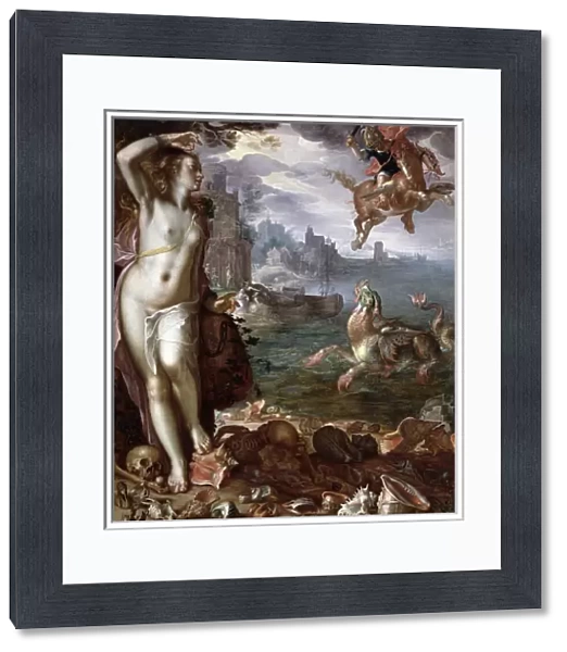 Perseus Rescuing Andromeda, 1611 (oil on canvas)