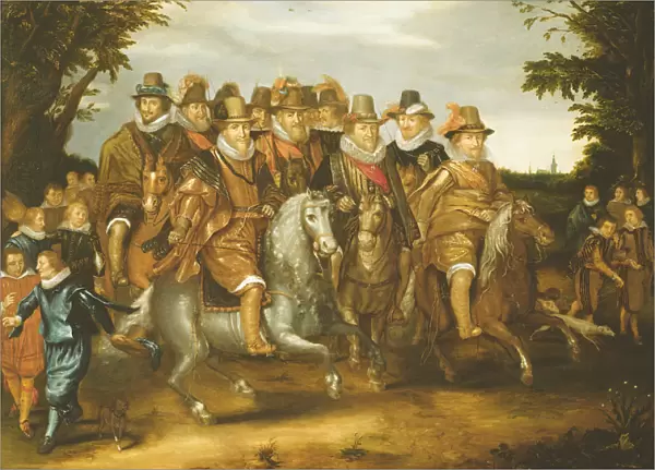 The Princes of Orange (oil on canvas)