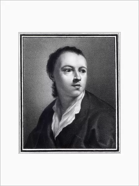 Anton Raphael Mengs, engraved by Nicolaus Mosman (engraving)