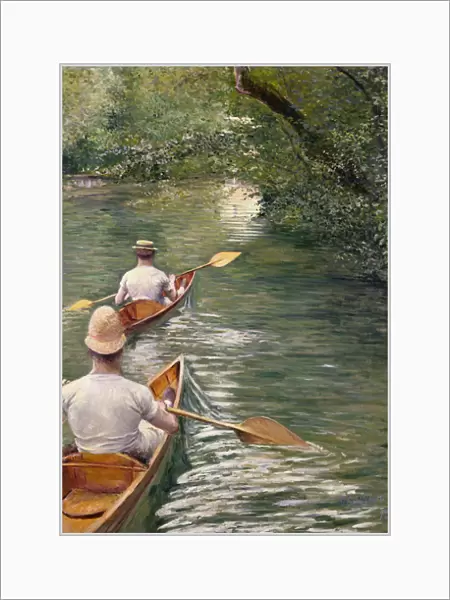 The Canoes, 1878 (oil on canvas)