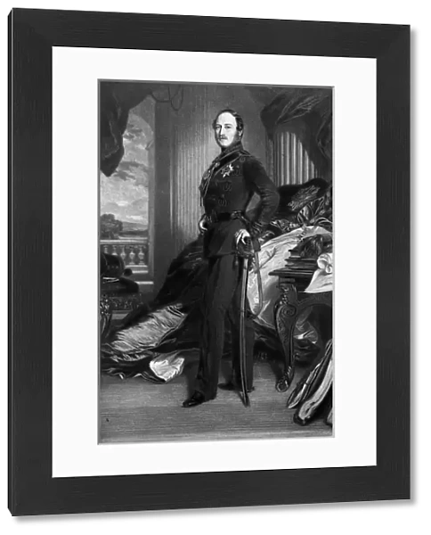 Prince Albert, after the painting of 1859 (engraving)