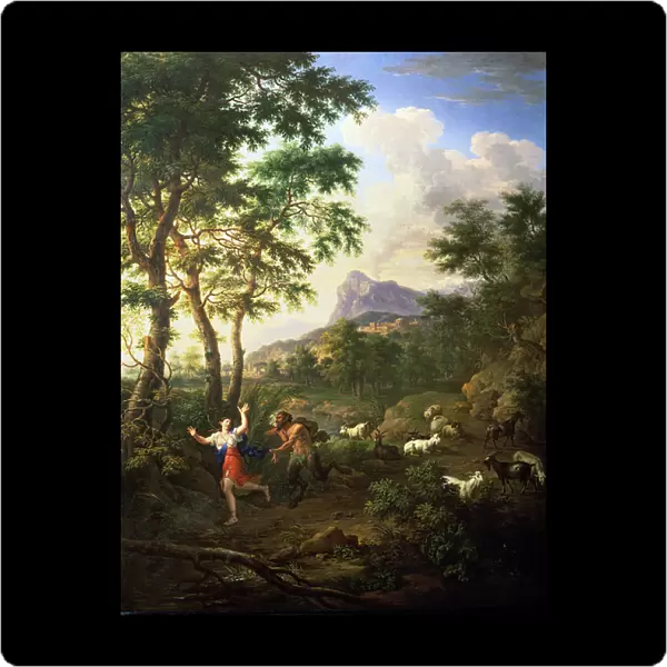 An Arcadian Landscape with Pan and Syrinx