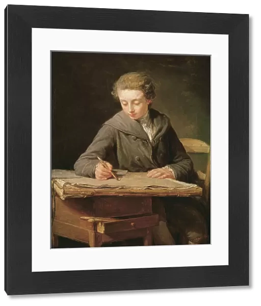 The young draughtsman, Carle Vernet, 1772 (oil on canvas)