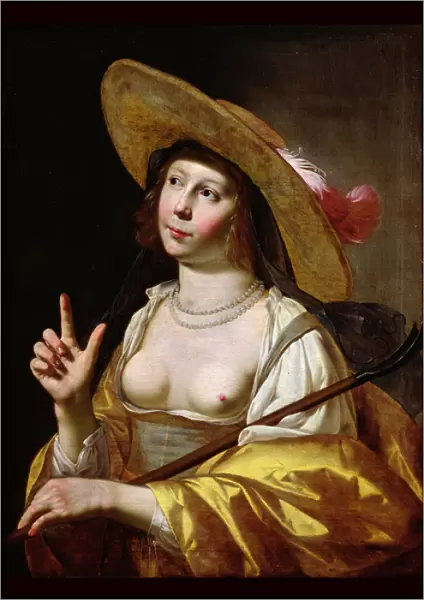 Shepherdess, c. 1625-30 (oil on canvas)