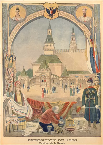 The Russian Pavillion at the Universal Exhibition of 1900, from Le Petit Journal