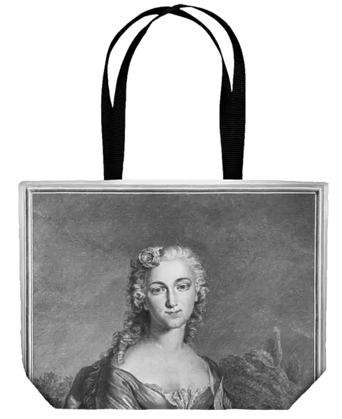 Mademoiselle Marie Salle as the French Terpsichore, engraved by Petit (see also 414545)