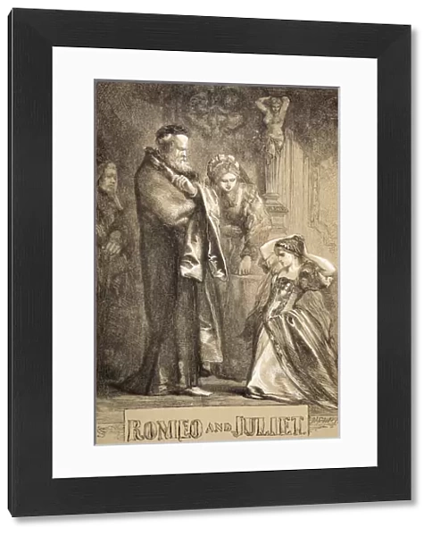 Romeo and Juliet, 1890 (litho)
