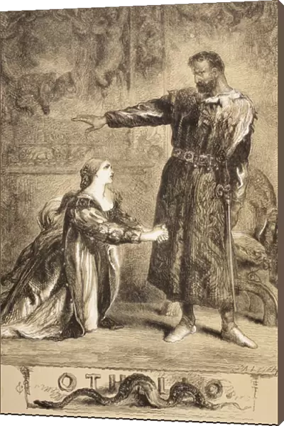 Othello, 1890 (litho)