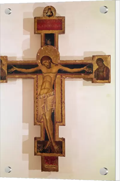 Crucifixion (tempera on panel)