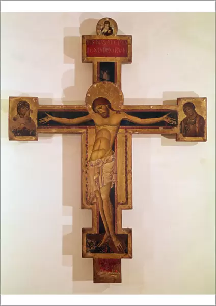 Crucifixion (tempera on panel)