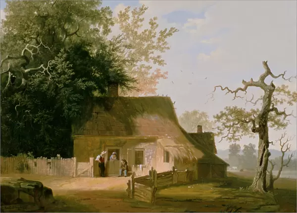 Cottage Scenery, 1845 (oil on canvas)