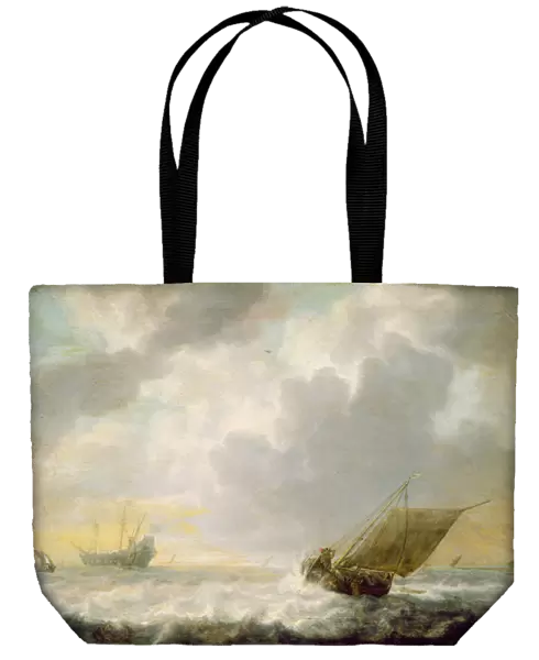 Seascape, c. 1650 (oil on panel)