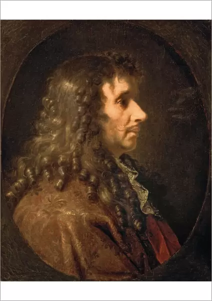 Portrait of Moliere (1622-73) 1660 (oil on canvas)