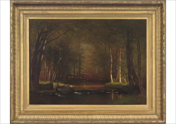 Trout Brook in the Catskills, 1875 (oil on canvas)
