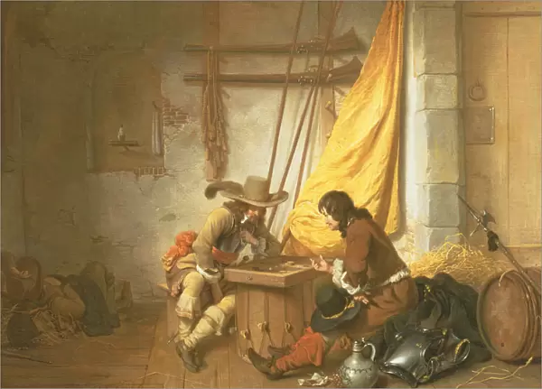 Soldiers Playing Tric-Trac, 1653
