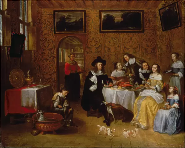 A Noble Family Dining