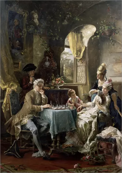 The Chess Players, 1887