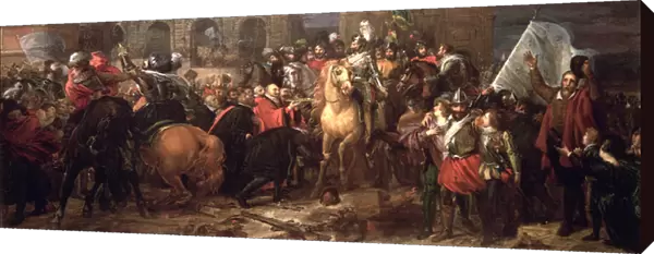 Entry of Henri IV into Paris, 22nd March 1594 (painted in 1817)