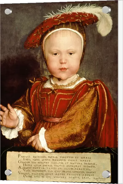 Portrait of Edward VI as a child, c. 1538 (oil on panel)