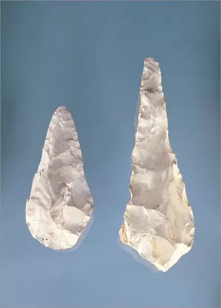 Two-sided blades, Lower Acheulean Period (flint)