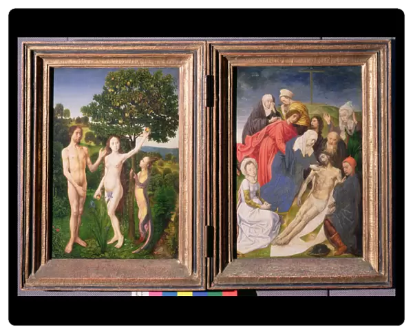 Diptych of The Fall of Man and The Redemption (Lamentation of Christ), after 1479
