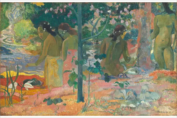 The Bathers, 1897 (oil on canvas)
