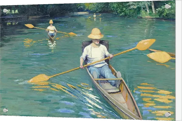 Skiffs, 1877 (oil on canvas)