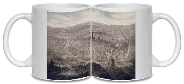 View of Vienna, c. 1860 (w  /  c on paper)