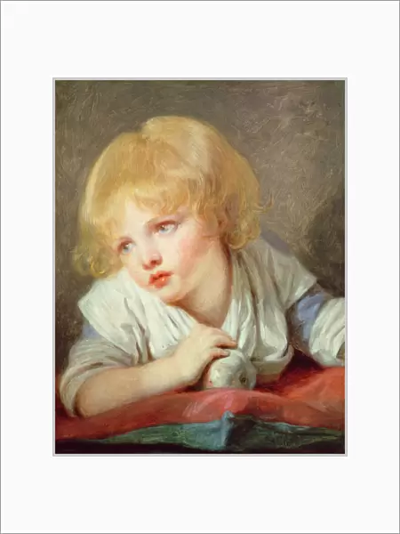 Child with an Apple, late 18th century (oil on canvas)