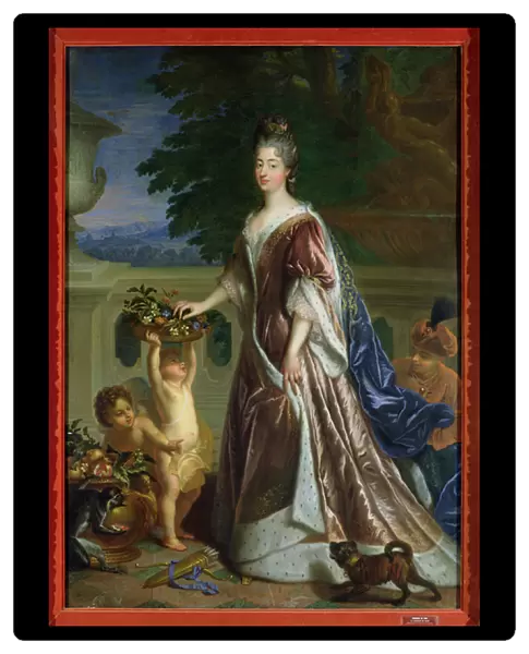 The Duchess of Maine (1676-1753) (oil on canvas)