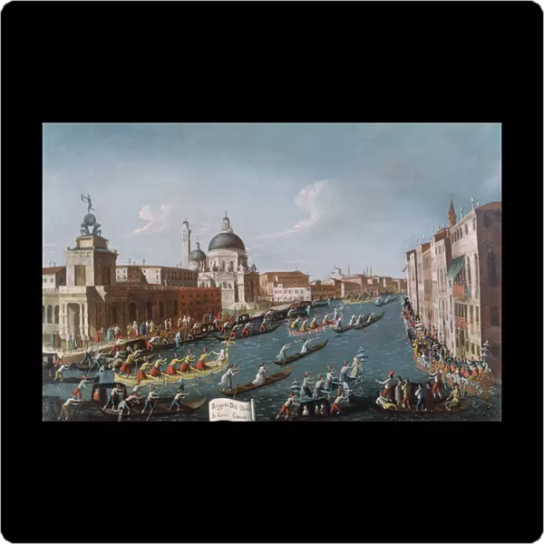 The Womens Regatta on the Grand Canal, Venice