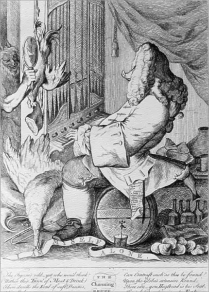 The Charming Brute, 1754 (engraving)