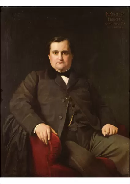Portrait of Joseph Charles Bonaparte, Prince Napoleon (1822-1891), 1863 (oil on canvas)