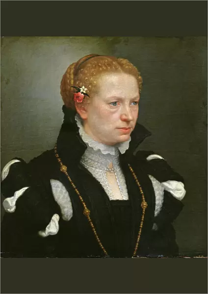 Portrait of Lucia Vertova Agosti (oil on canvas)