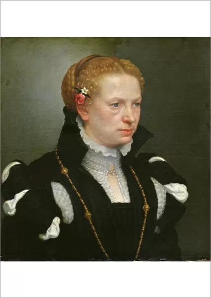Portrait of Lucia Vertova Agosti (oil on canvas)