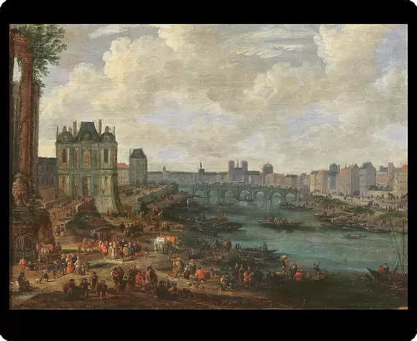 The Seine and La Porte de la Conference, c. 1689 (oil on canvas)