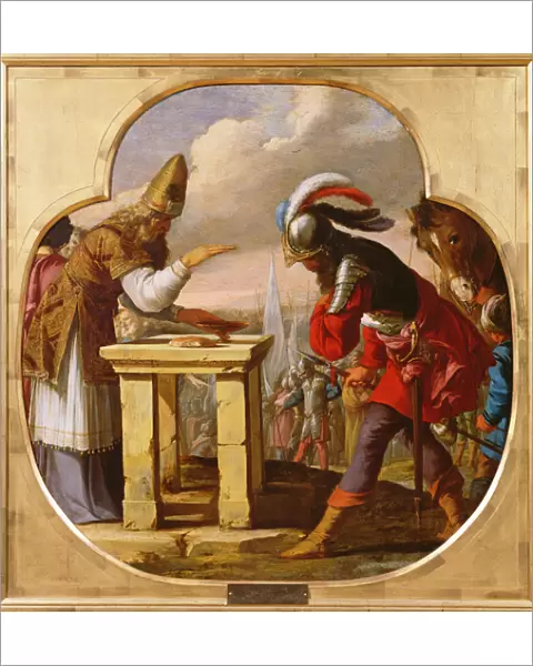 The Meeting of Abraham and Melchizedek, c. 1630 (oil on copper)