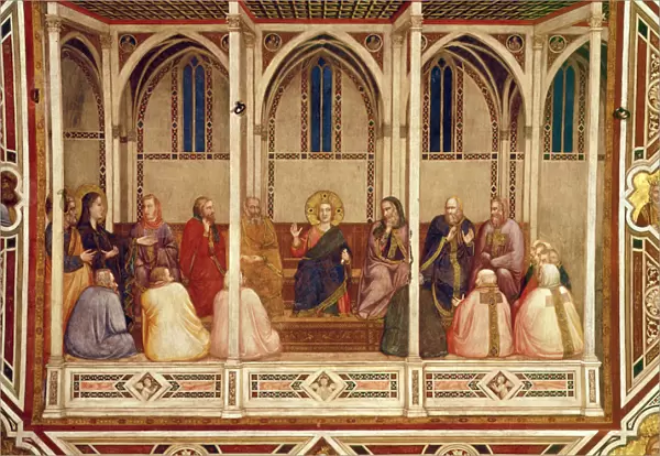 Jesus among the Doctors, c. 1320 (fresco)