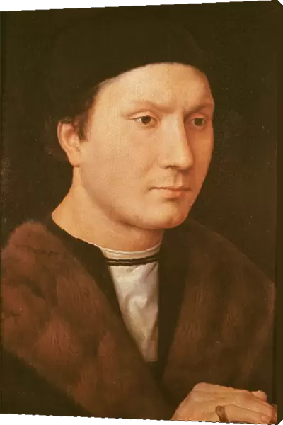 Portrait of an Unknown Man, c. 1480-90 (oil on oak-wood)