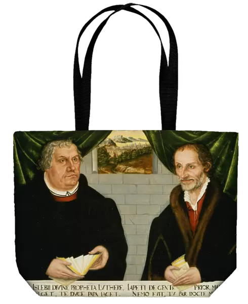 Double Portrait of Martin Luther (1483-1546) and Philip Melanchthon (1497-1560)