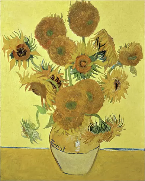 Sunflowers, 1888 (oil on canvas)