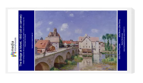 The Bridge at Moret, 1893 (oil on canvas)