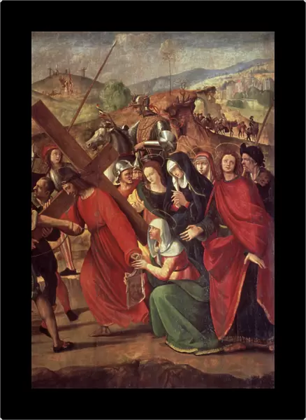 The Procession to Calvary, c. 1505 (oil on canvas transferred from wood)