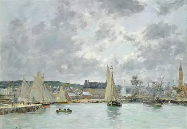 Trouville Harbour, 1880