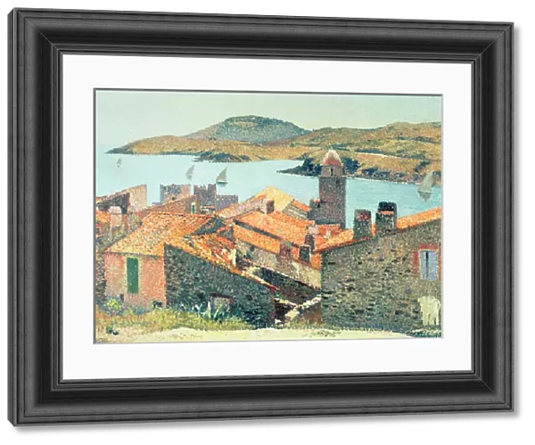 Red Roofs at Collioure (oil on canvas)