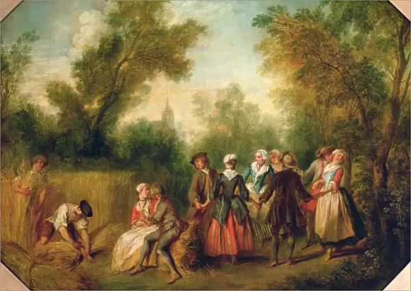 Summer or The Dance, 1738 (oil on canvas)