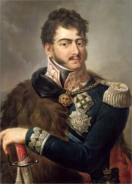 Prince Josef Poniatowski (1763-1813) c. 1810 (oil on canvas)