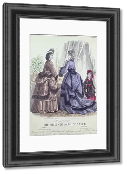 The Milliner and Dressmaker, 1888 (colour litho)