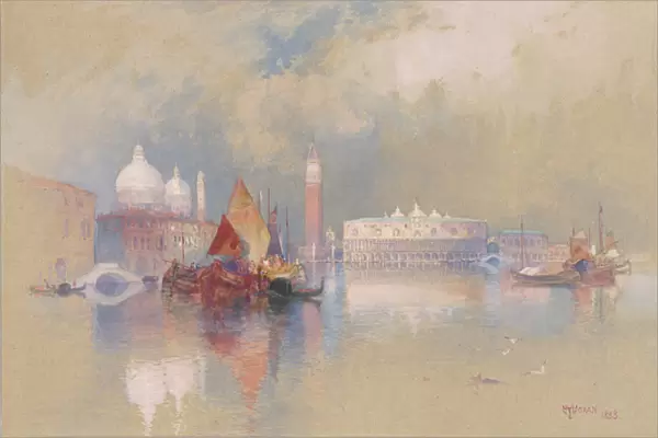 View of Venice, 1888 (w  /  c & gouache over graphite on paper)